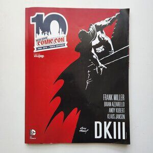 2015 NYCC 10th Edition Comic Con Program Featuring DKIII By Frank Miller & More